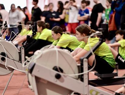 Wodniacy rywalizowali w wioślarstwie halowym