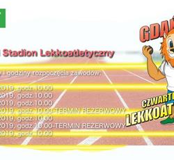 Odwołany termin "Czwartków Lekkoatletycznych"