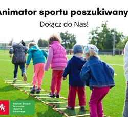 Animator sportu poszukiwany. Dołącz do nas!