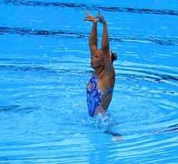 Pływanie synchroniczne z elementami gimnastyki