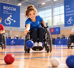 Zaproszenie na zawody Boccia w ramach programu Dzielnicowe Centra Sportu